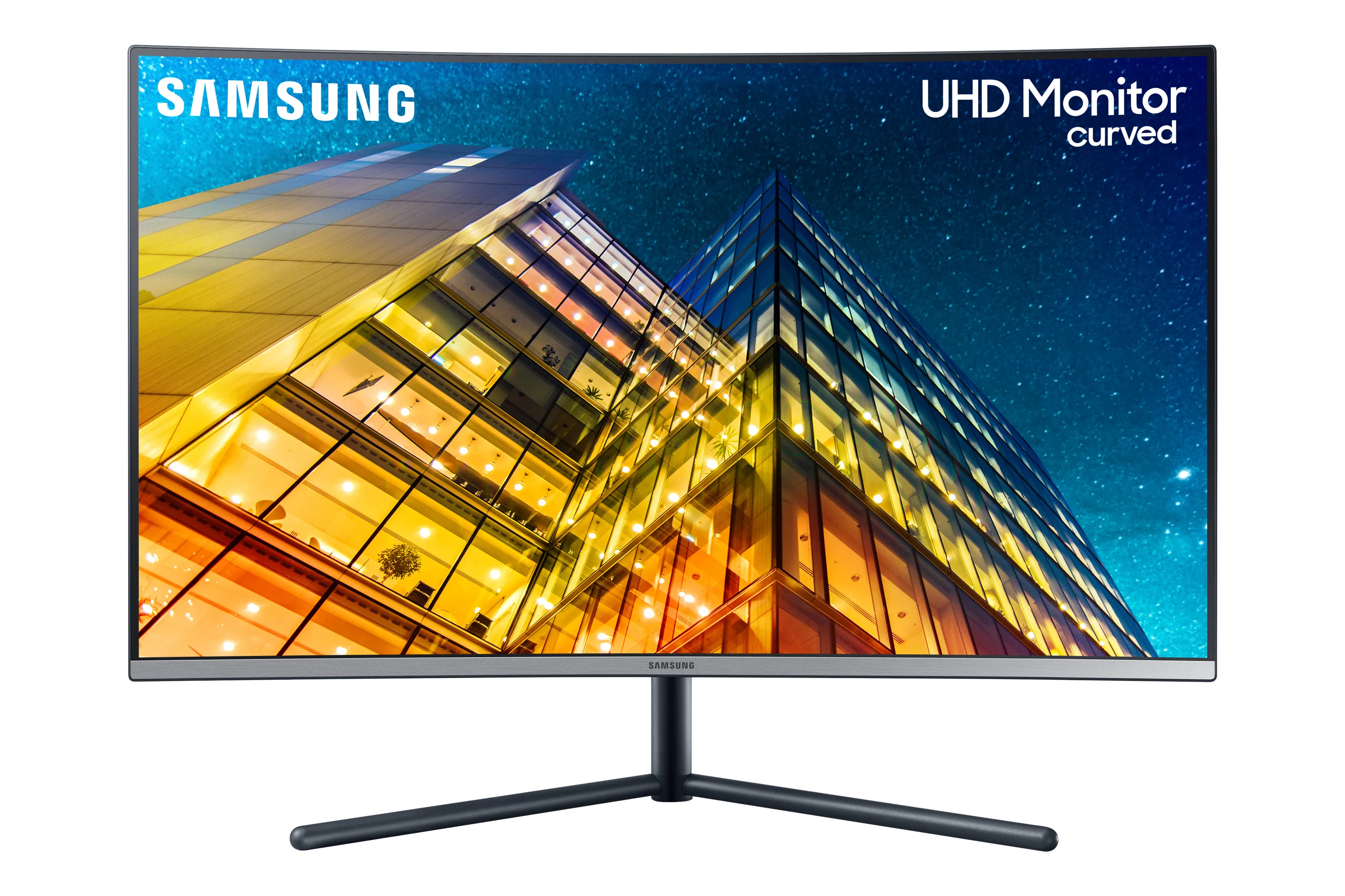 Samsung 32&quot; U32R590C 4K UHD, VA -kaareva n&auml;ytt&ouml;