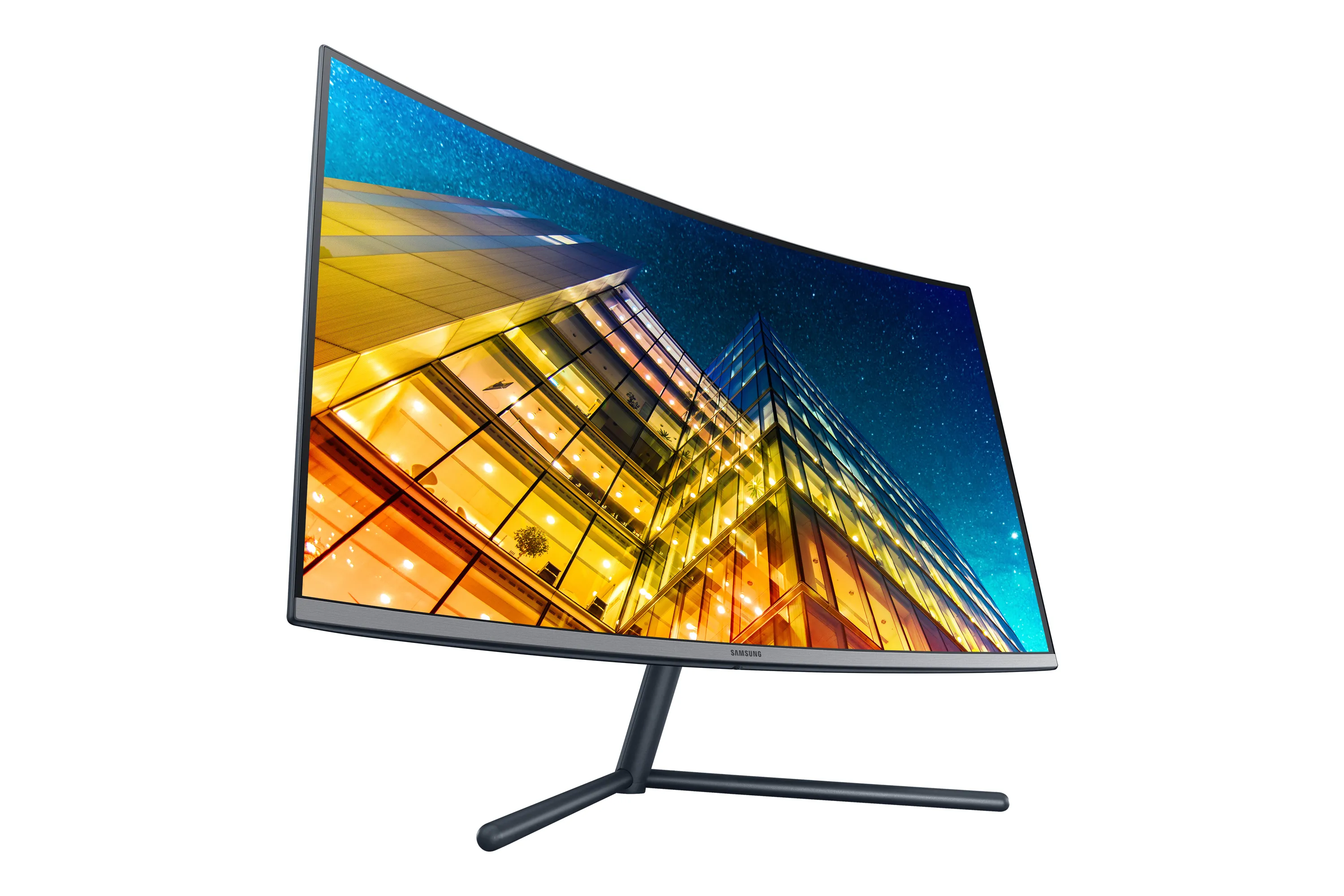 Samsung 32&quot; U32R590C 4K UHD, VA -kaareva n&auml;ytt&ouml;