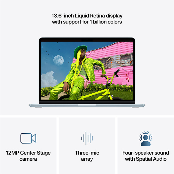 Apple MacBook Air 13" M5 (10/10) 24GB, 1TB, Sky Blue, MDHK4