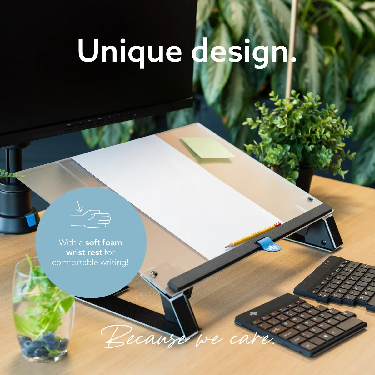 R-Go Read2Write Document Holder Acrylate