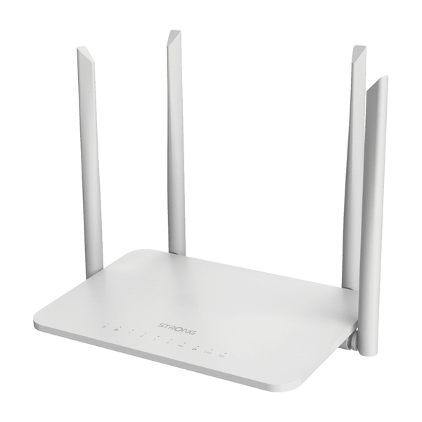 Strong Dualband Wifi-router 1200Mbit 4x Gigabit LAN