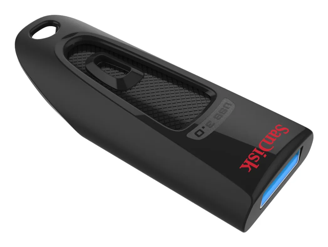 SanDisk Ultra USB 3.0 256GB memory stick, Black