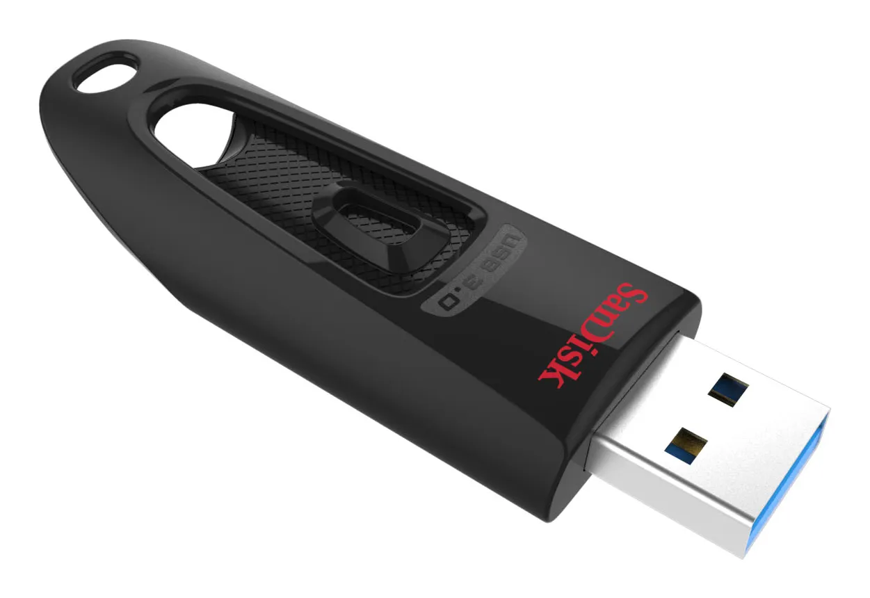 SanDisk Ultra USB 3.0 256GB memory stick, Black