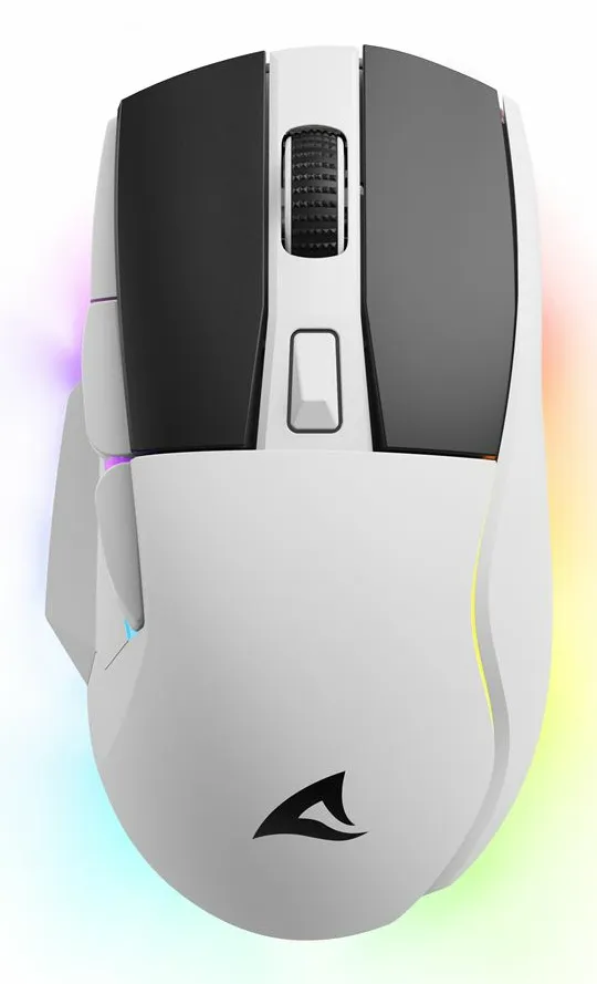 Sharkoon SKILLER SGM50W Wireless Gaming Mouse, White