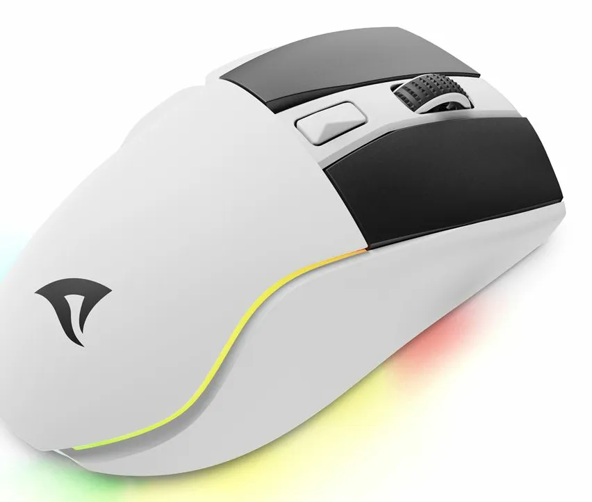 Sharkoon SKILLER SGM50W Wireless Gaming Mouse, White