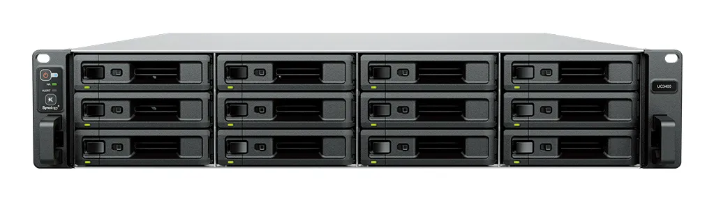 Synology UC3400 NAS/storage server Rack (2U) Ethernet LAN
