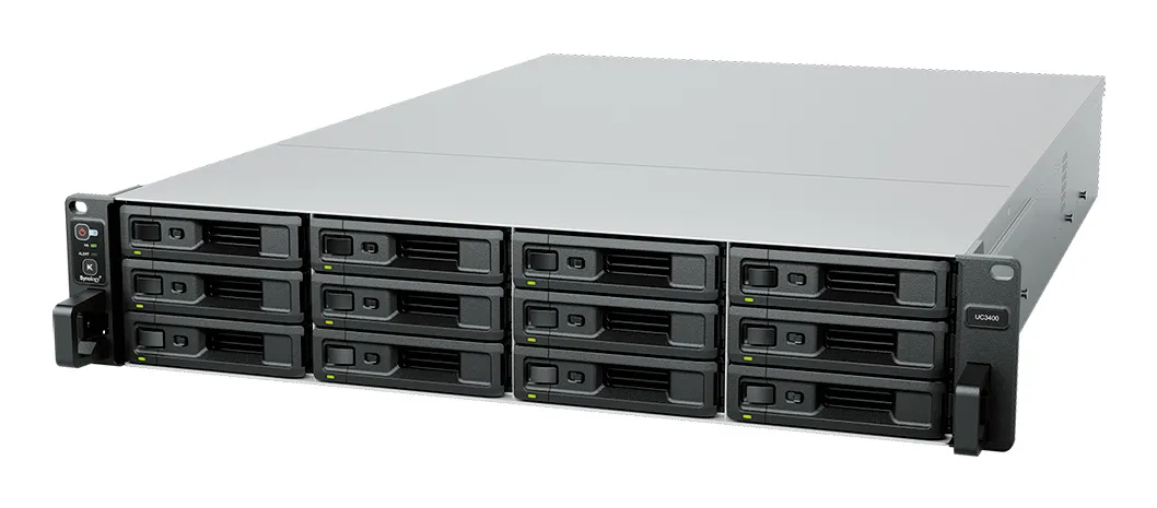Synology UC3400 NAS/storage server Rack (2U) Ethernet LAN