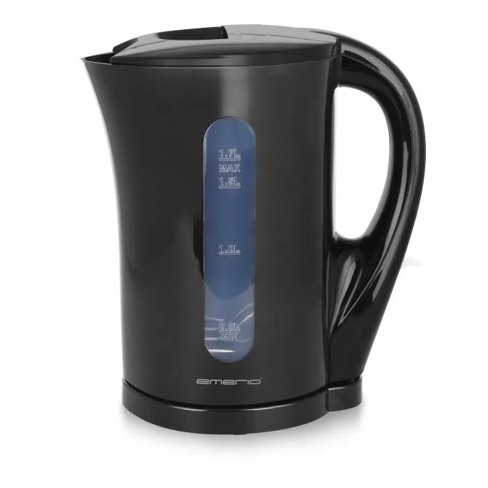 Emerio WK-123483 -vedenkeitin, Musta, 1.7l