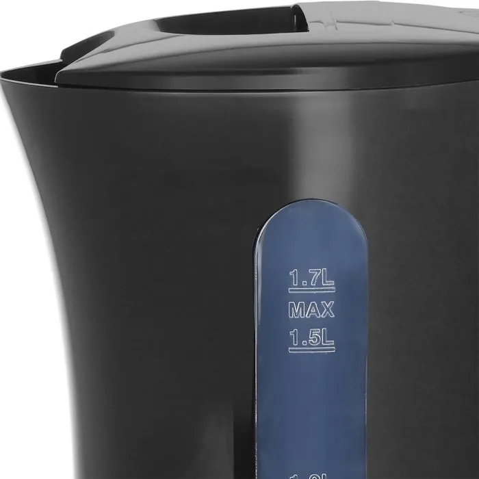 Emerio WK-123483 -vedenkeitin, Musta, 1.7l