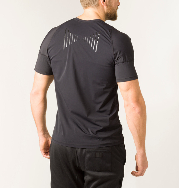SWEDISH POSTURE T-Shirt Men Posture Reminder XL Black