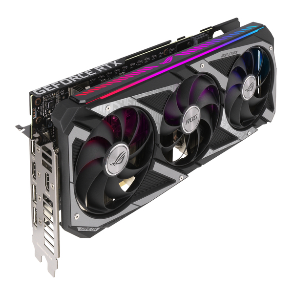 Asus GeForce RTX 3060 ROG Strix V2 OC 12 Gt (LHR) -n&auml;yt&ouml;nohjain