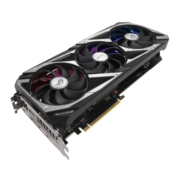 Asus GeForce RTX 3060 ROG Strix V2 OC 12 Gt (LHR) -n&auml;yt&ouml;nohjain
