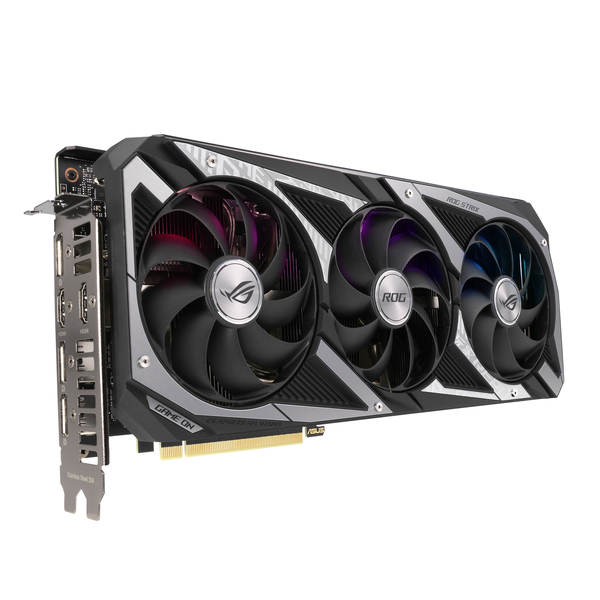 Asus GeForce RTX 3060 ROG Strix V2 OC 12 Gt (LHR) -n&auml;yt&ouml;nohjain