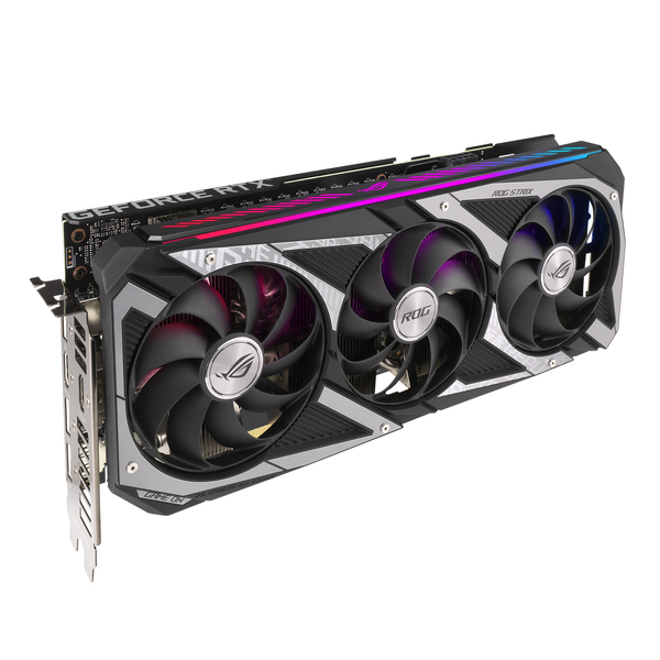 Asus GeForce RTX 3060 ROG Strix V2 OC 12 Gt (LHR) -n&auml;yt&ouml;nohjain