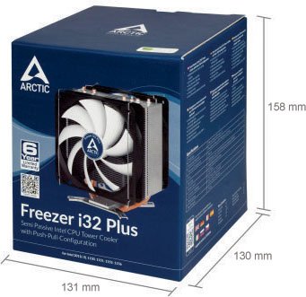 Arctic Freezer i32 Plus | 1156, 1155, 2011, 1150, 2011-3, 1151