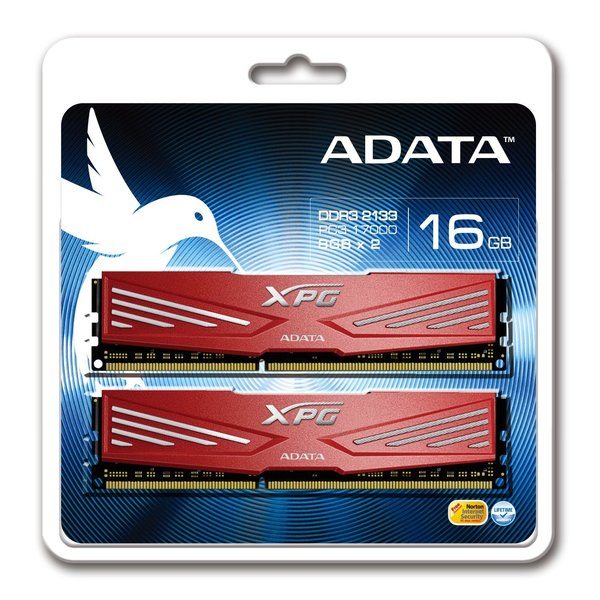 Adata XPG 16GB (2x8) DDR3 1600MHz CL10 1.5v