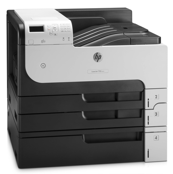 Tulostin - mustavalkoinen - kaksipuolinen (duplex) - laser - 312 x 470 mm - 1200 dpi x 1200 dpi - jopa 41 sivua/min - kapasiteetti: 1100 arkkia - USB, 1000Base-
