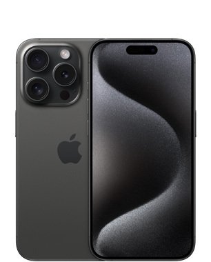 Refurbished iPhone 15 Pro 256GB, Black Titanium (Excellent condition)