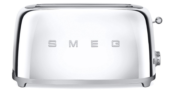 Smeg TSF02SSEU - toaster, 4 slices, polished steel