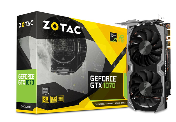 Zotacc GeForce GTX 1070 mini 8GB - Graphics card
