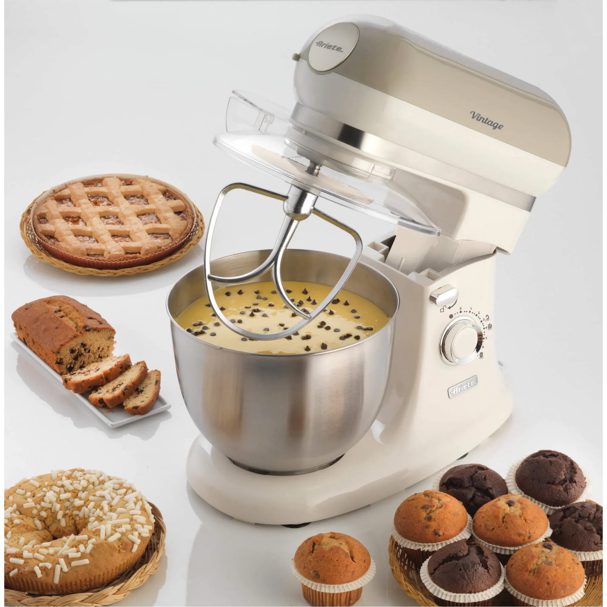 Ariete Vintage -yleiskone, Beige