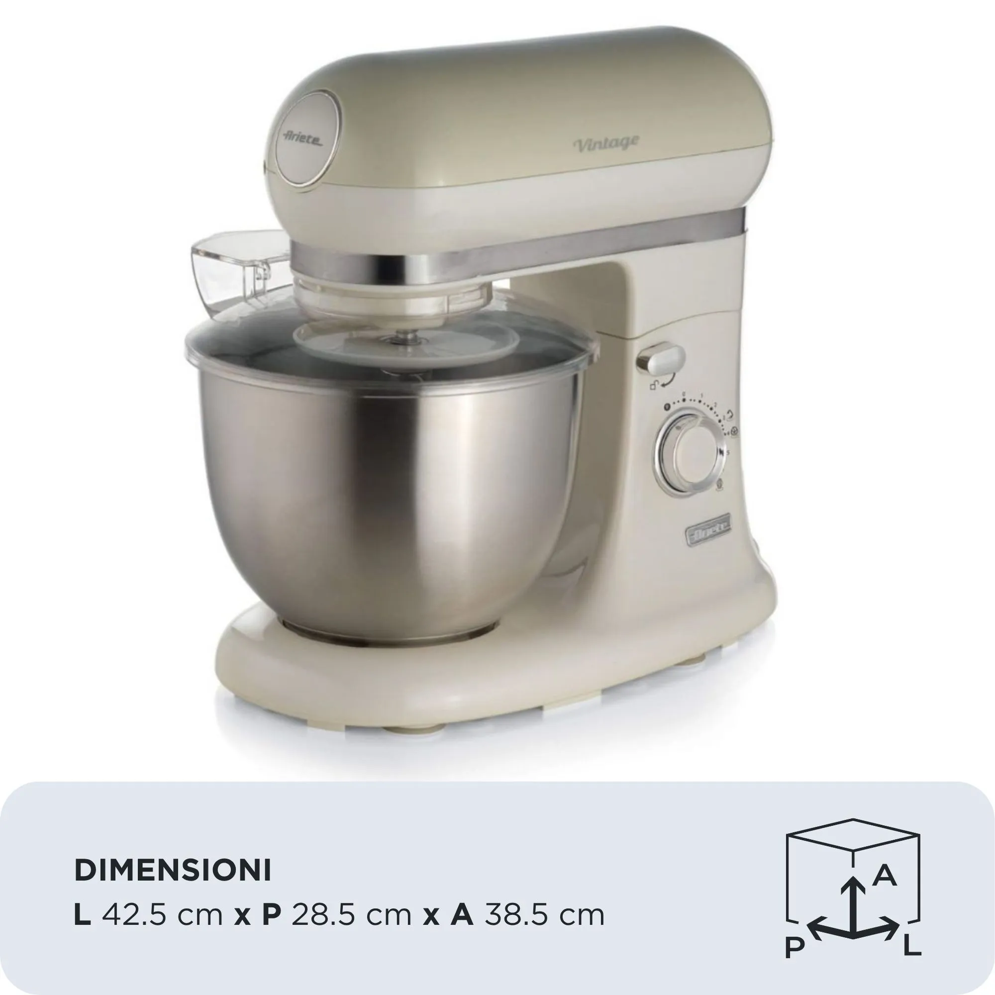 Ariete Vintage - Kitchen Machine, Beige