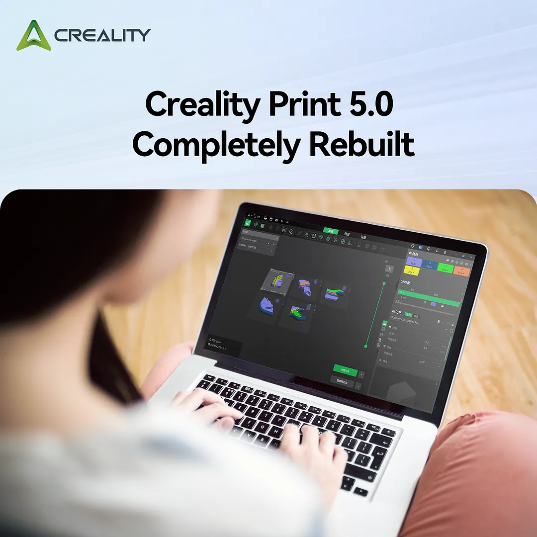 CREALITY K2 Plus Combo 350 x 350 x 350 mm - 3D-skrivare