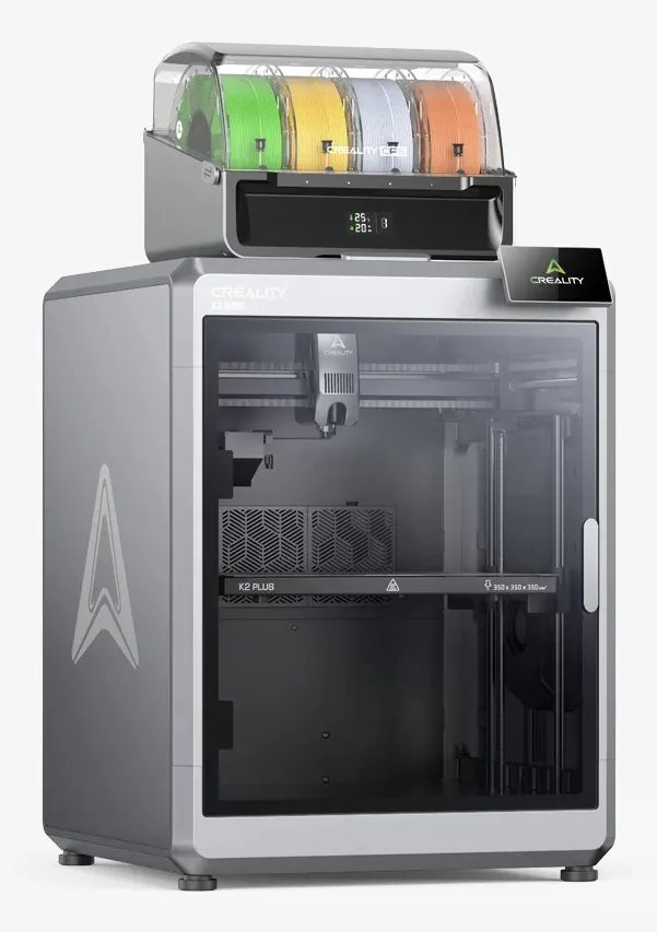 CREALITY K2 Plus Combo 350 x 350 x 350 mm - 3D-skrivare