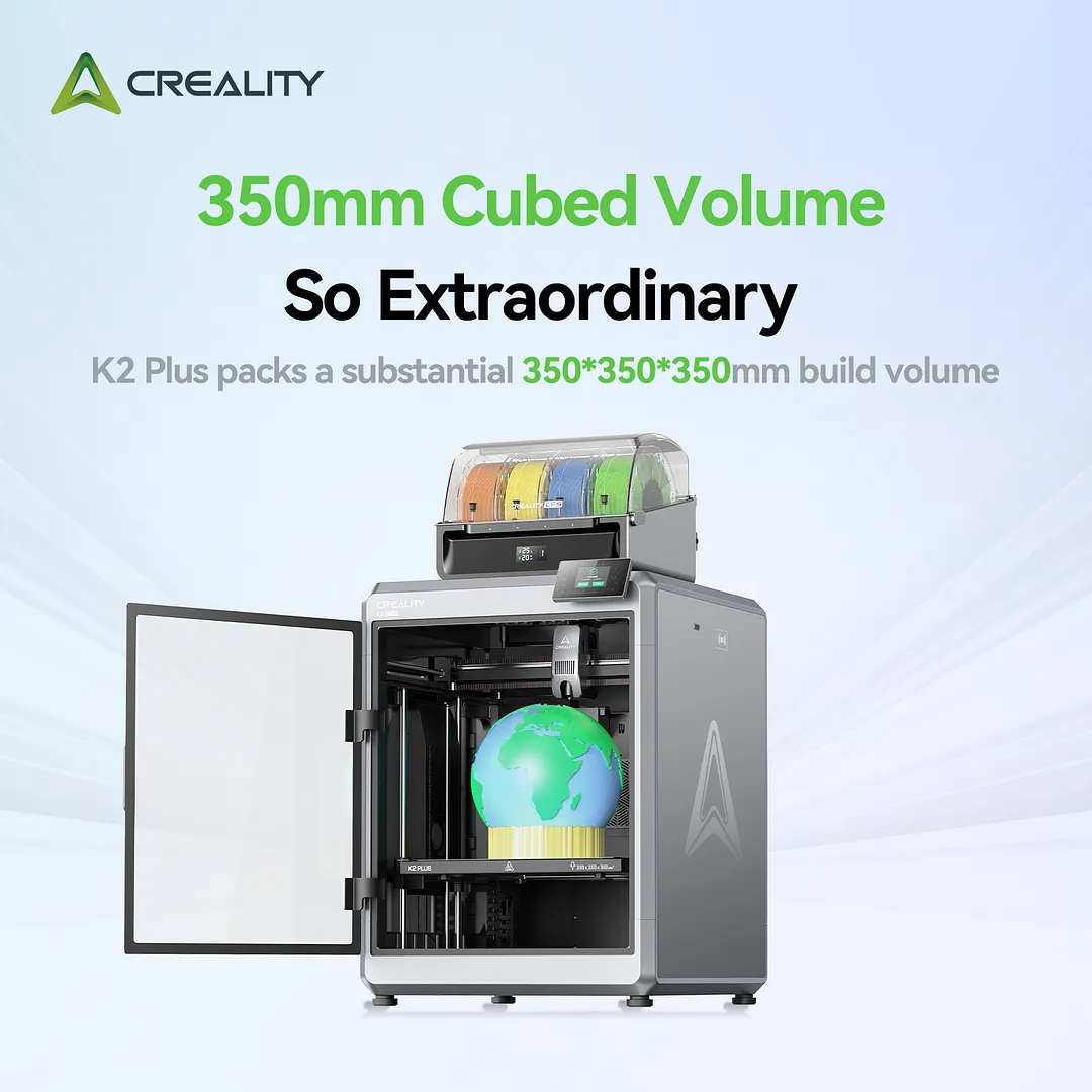 CREALITY K2 Plus Combo 350 x 350 x 350 mm - 3D-skrivare