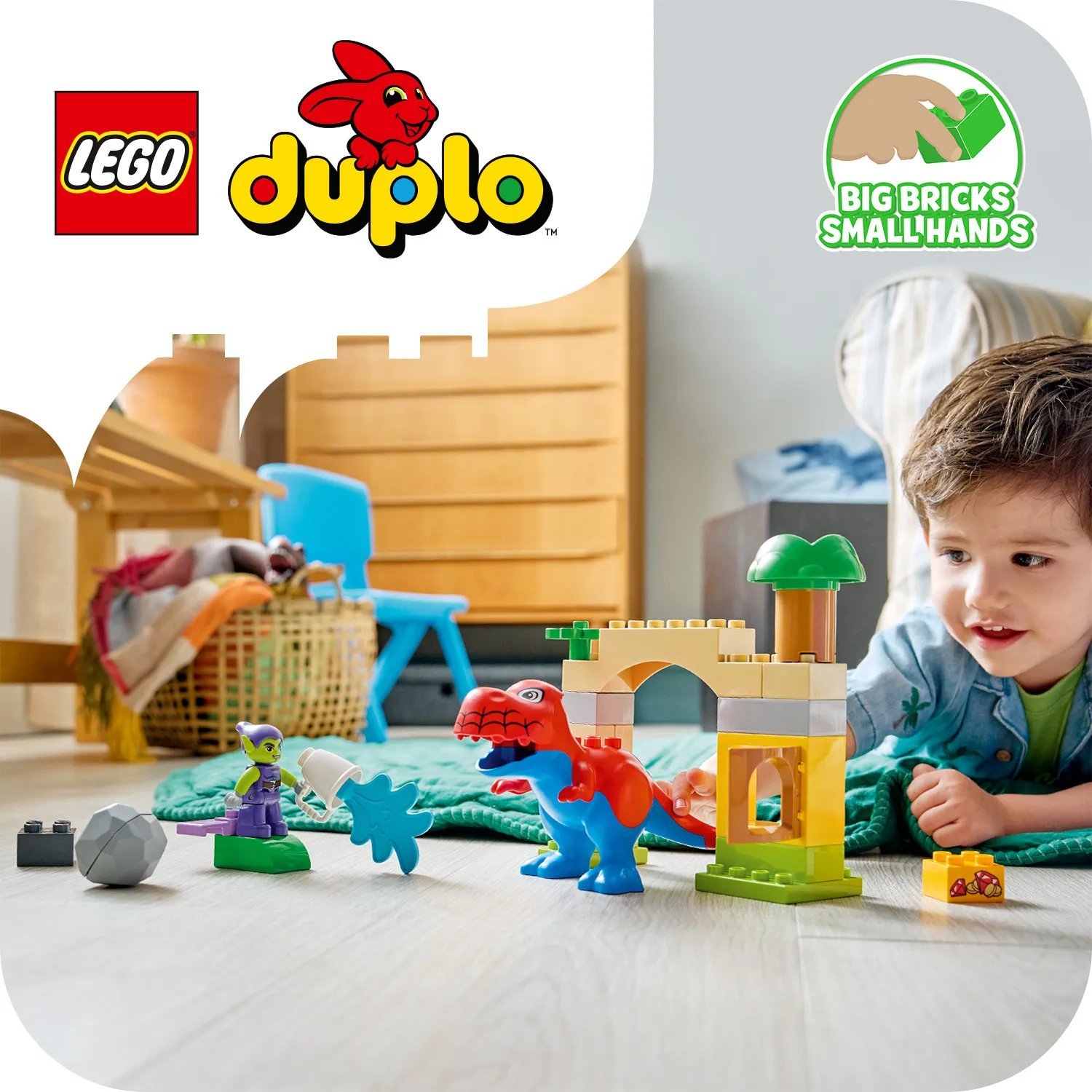 LEGO DUPLO Disney Spidey-Rex Dinosaur vs. Green Goblin 10463