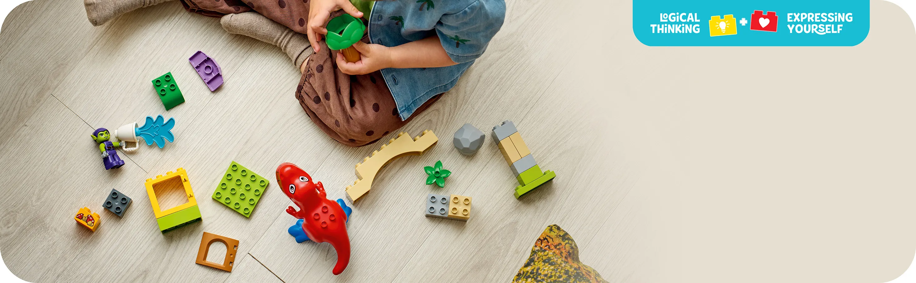 LEGO DUPLO Disney Spidey-Rex Dinosaur vs. Green Goblin 10463