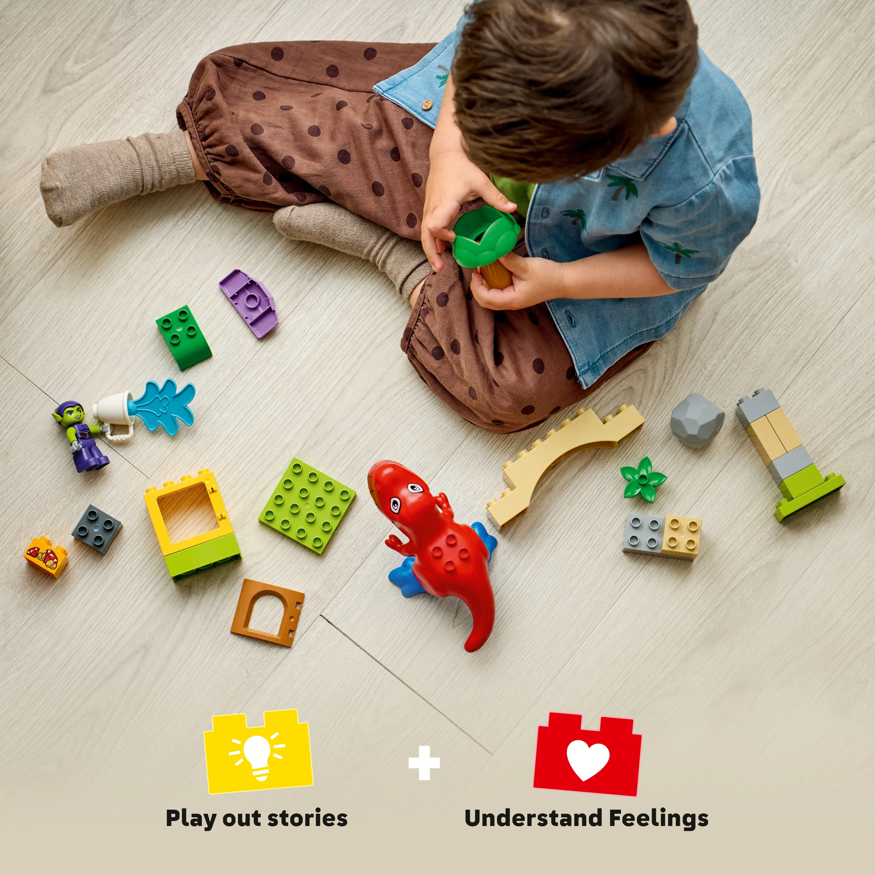 LEGO DUPLO Disney Spidey-Rex Dinosaur vs. Green Goblin 10463