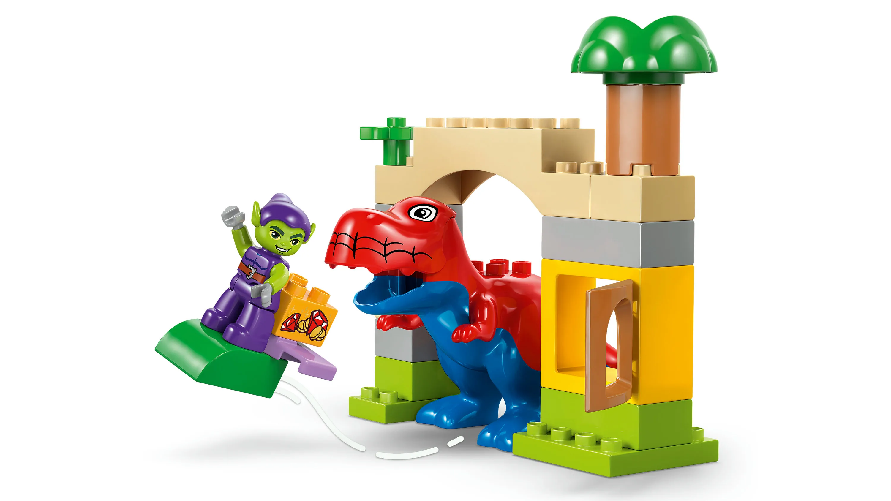 LEGO DUPLO Disney Spidey-Rex Dinosaur vs. Green Goblin 10463