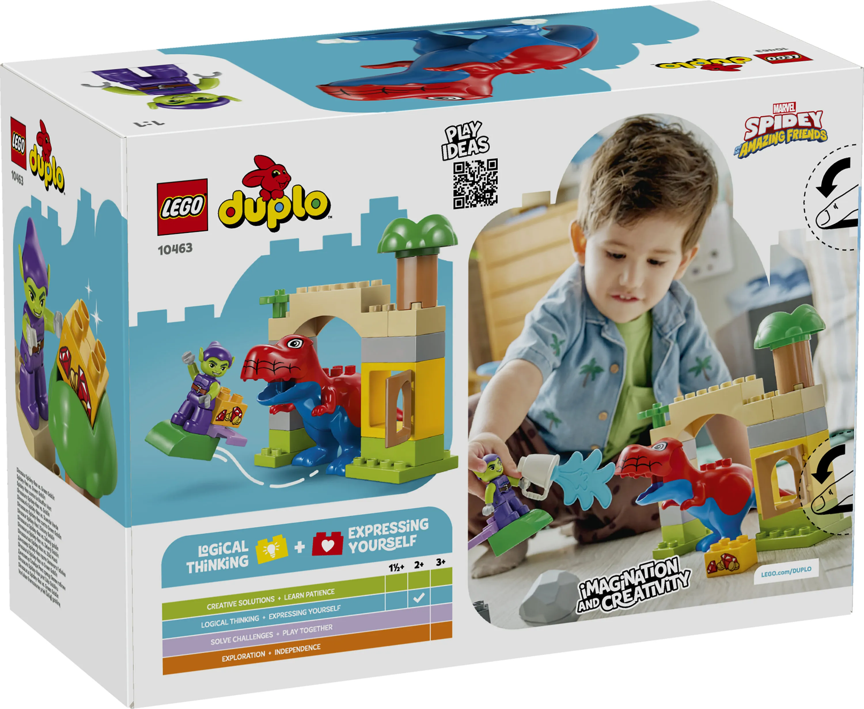 LEGO DUPLO Disney Spidey-Rex Dinosaur vs. Green Goblin 10463