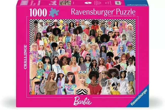 Ravensburger Challenge Barbie - puzzle, 1000 pcs