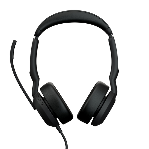 Jabra Evolve2 50 USB-A Stereo -kuulokemikrofoni, MS, Musta