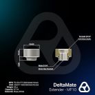 Thermal Grizzly DeltaMate Extender MF10, Fitting, 10 mm, Matt Nickel