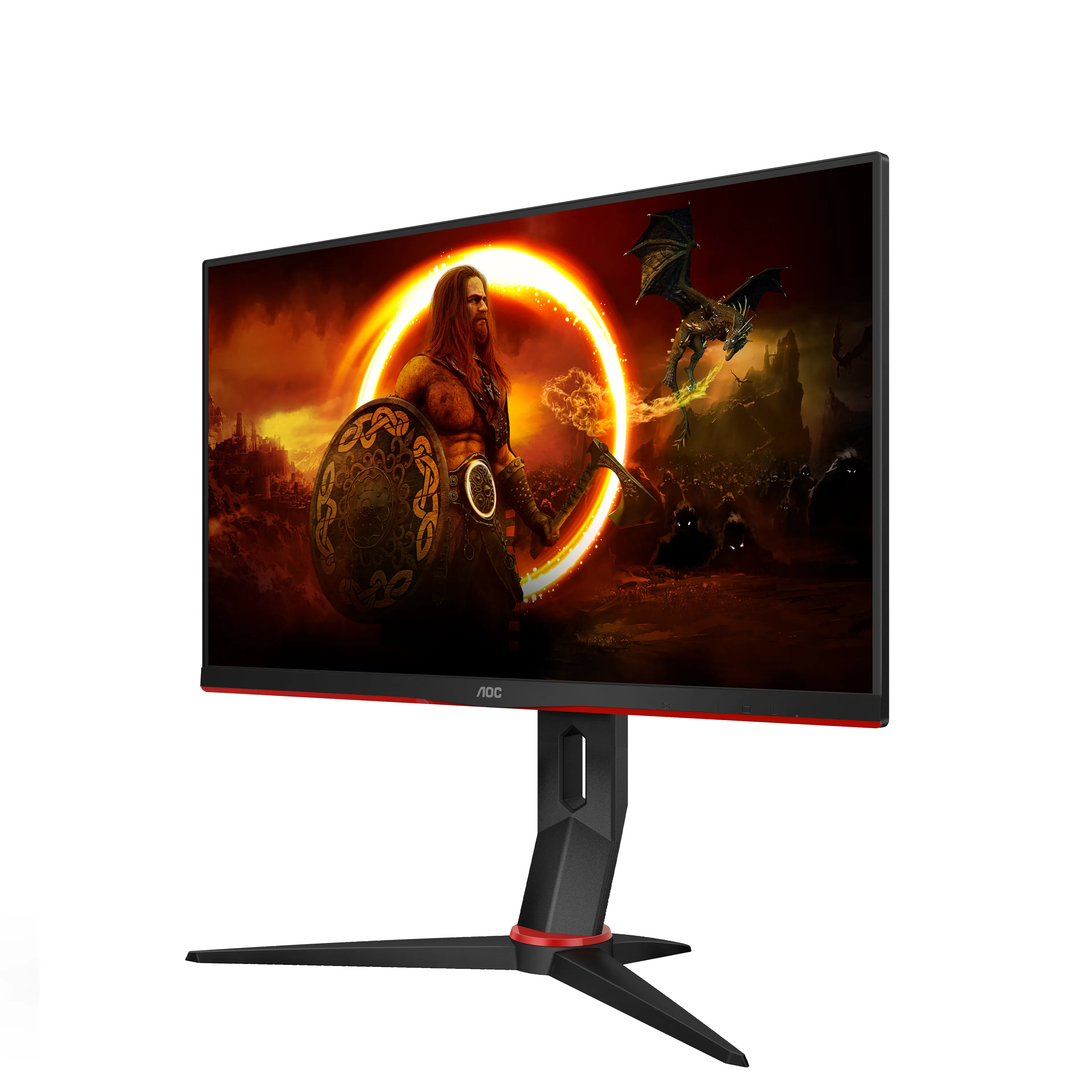 AOC 24&quot; 24G2SPU/BK, Full HD, IPS - gamingsk&auml;rm
