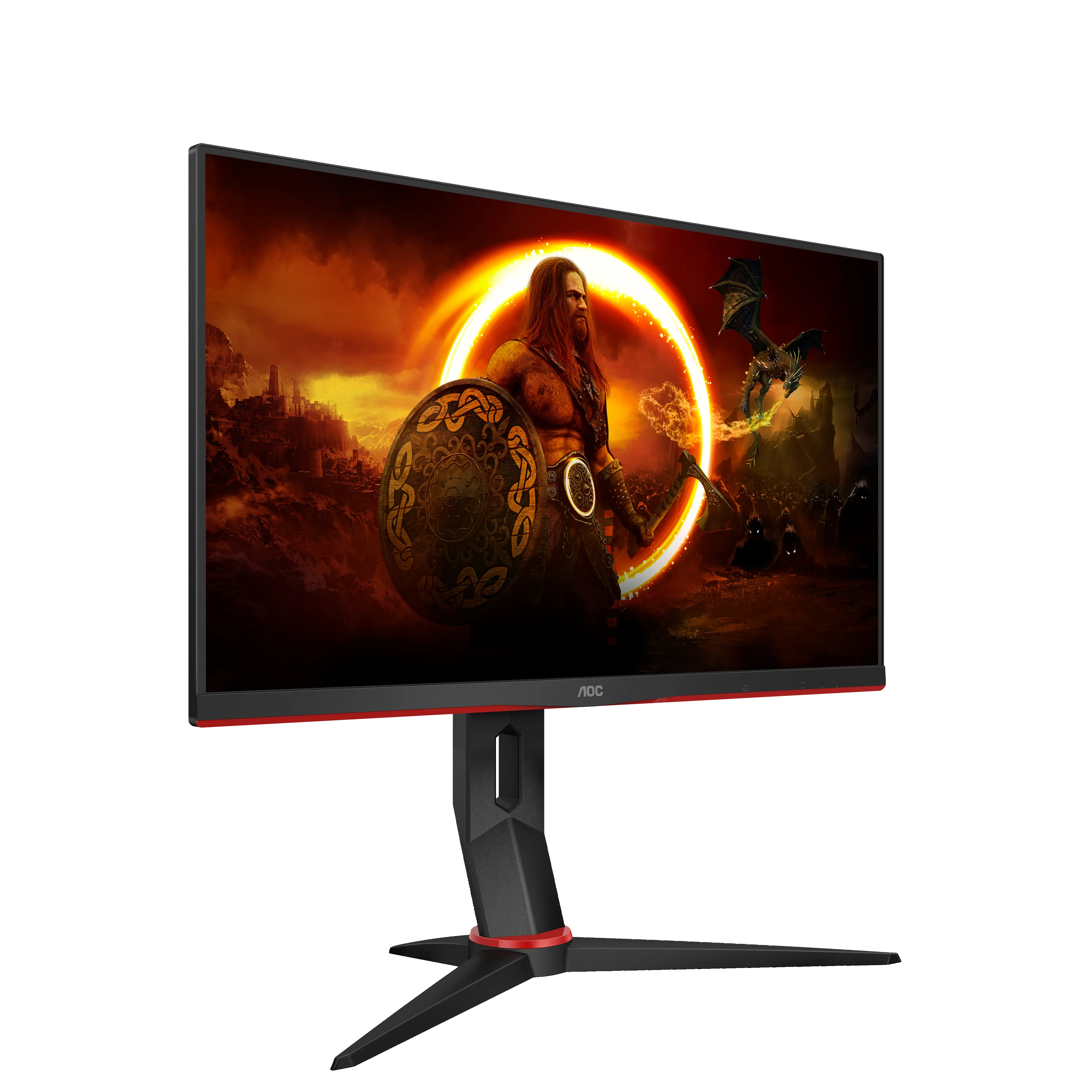 AOC 24&quot; 24G2SPU/BK, Full HD, IPS - gamingsk&auml;rm