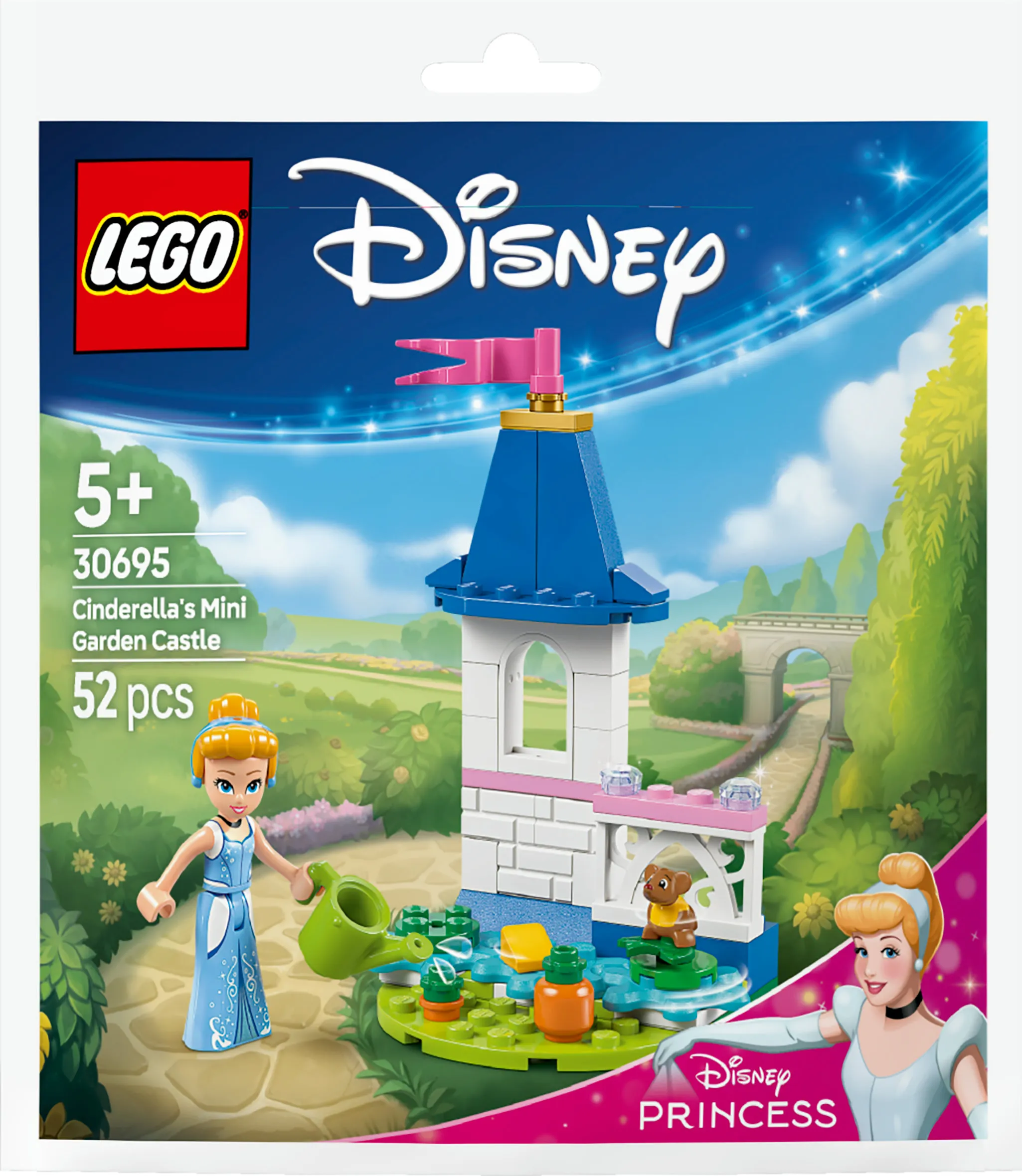 LEGO Disney Askungens minislott och trädgård 30695