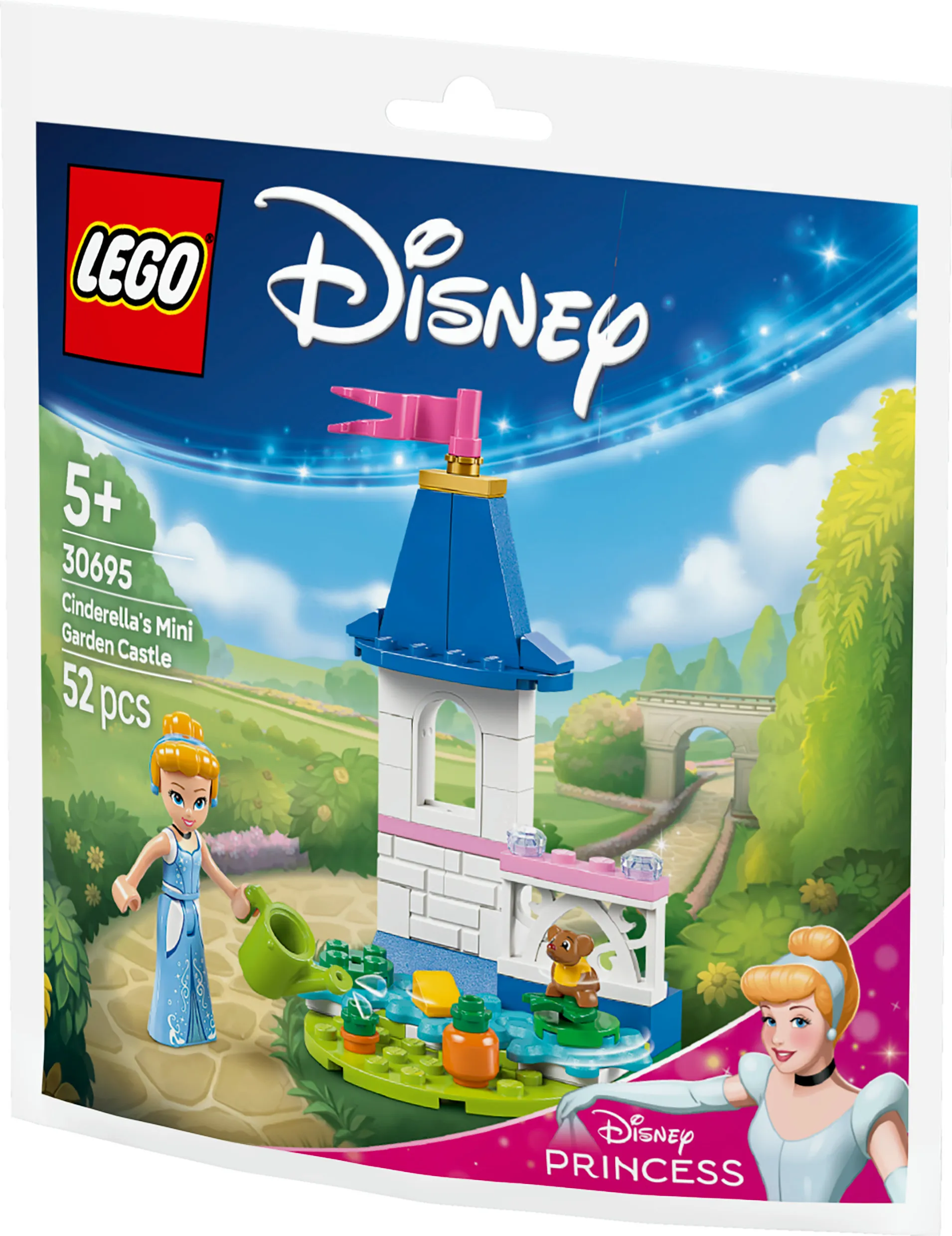 LEGO Disney Askungens minislott och trädgård 30695