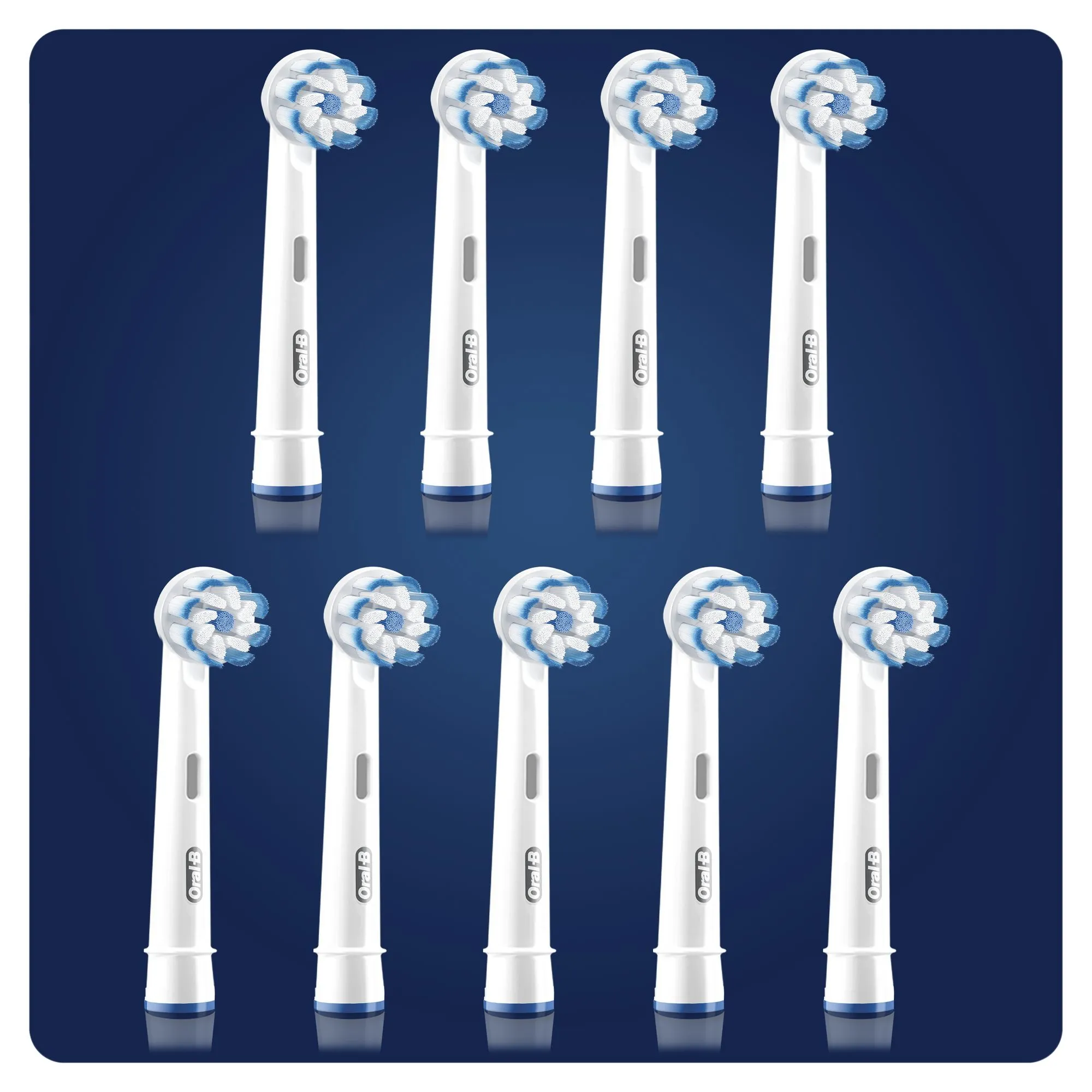 Oral-B Sensitive Clean - borsthuvud, 9 st