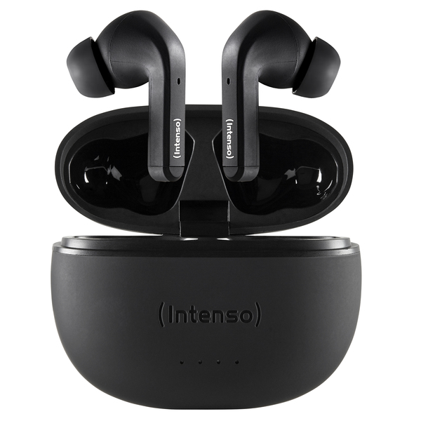 Intenso T300A (TWS) USB Typ-C Svarta - Bluetooth-h&ouml;rlurar