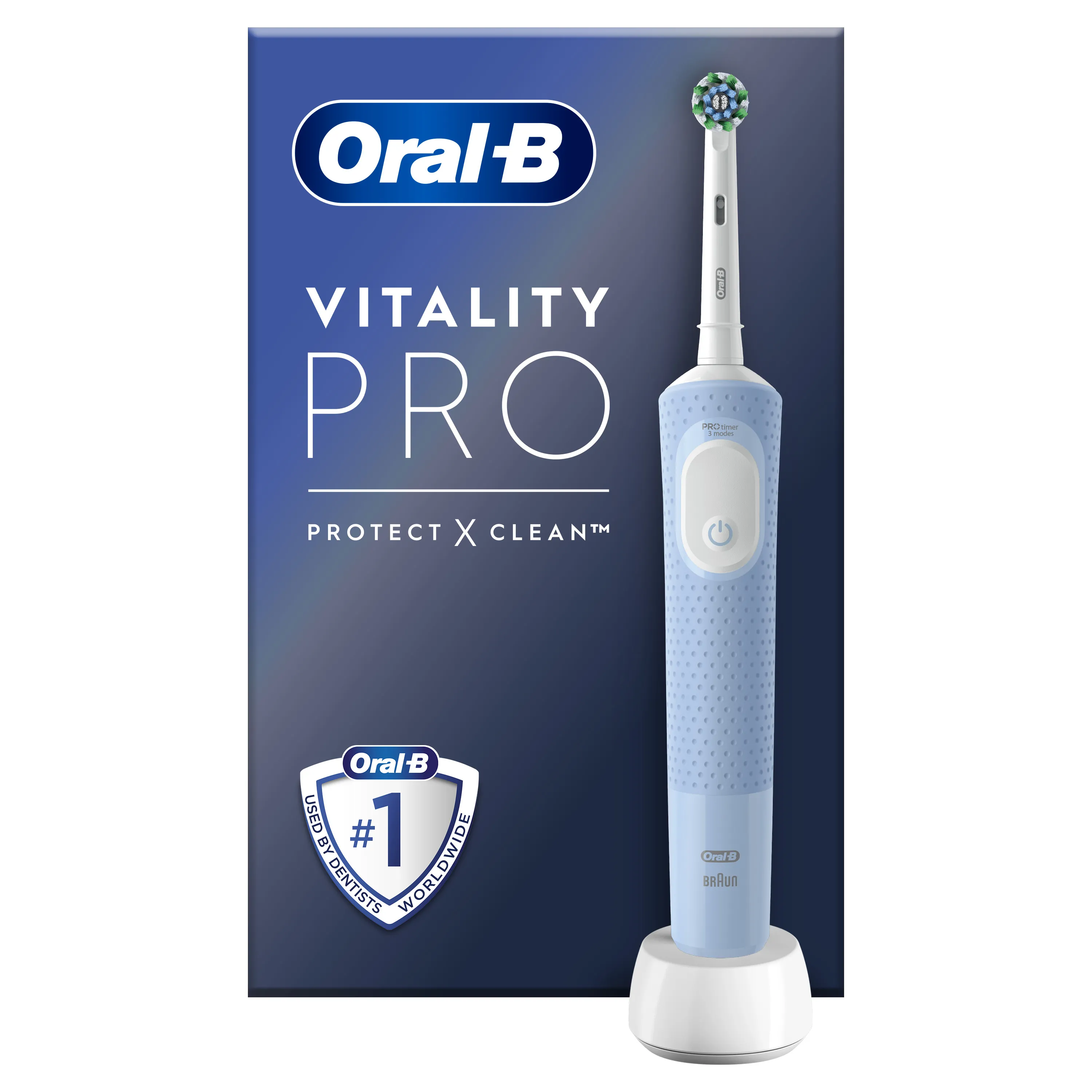 Oral-B Vitality Pro -s&auml;hk&ouml;hammasharja, sininen