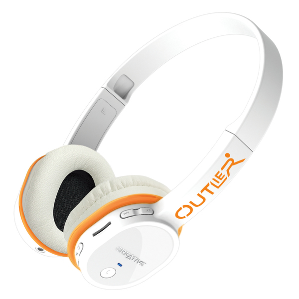 Creative Labs Outlier Wireless Headphones Over-Ear, White
