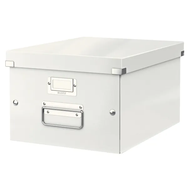 Storage box Click & Store Medium white