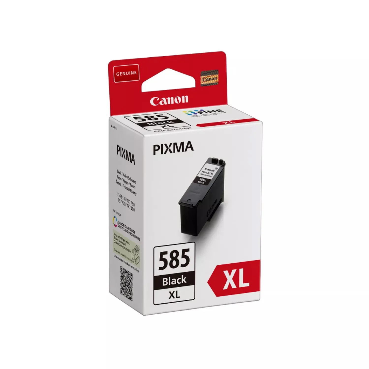 Canon PG-585XL ink cartridge, 10.3 ml, Black