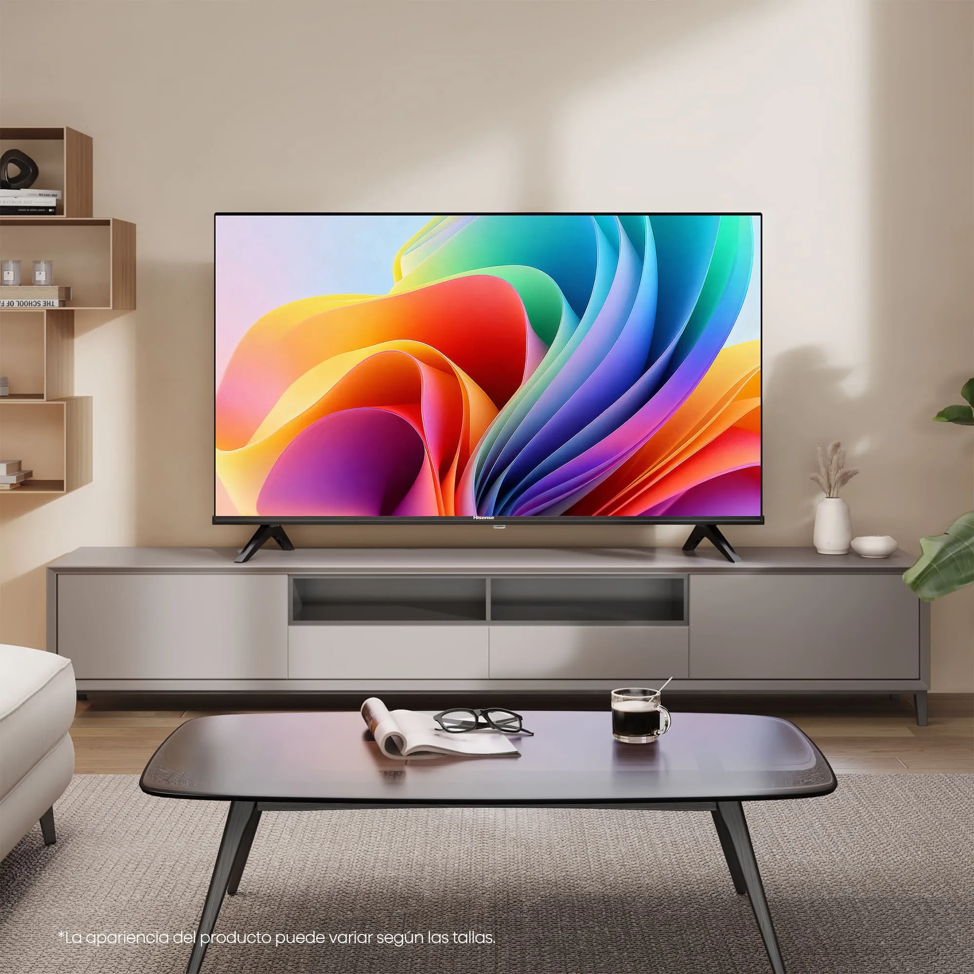 Hisense 32A4S 32" HD DLED HomeOS TV, 60 Hz, HDR10, HLG