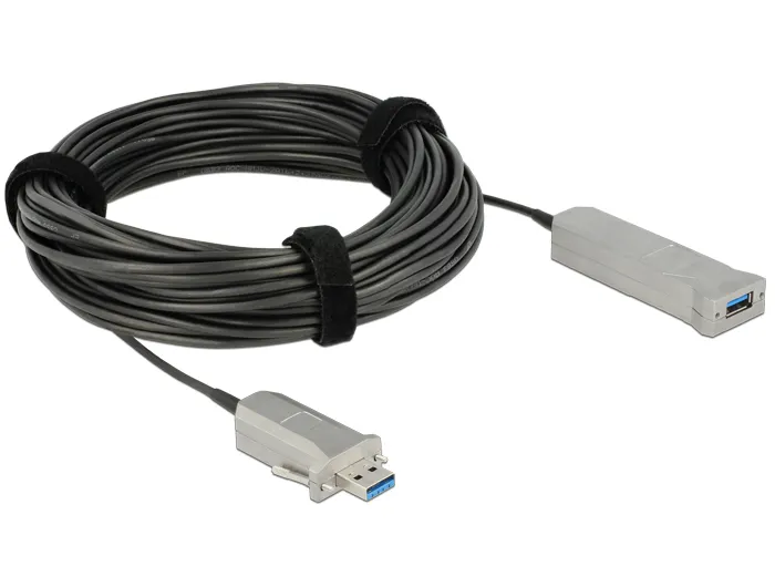 Delock Active Optical Cable USB 3.0-A male > USB 3.0-A female 20 m