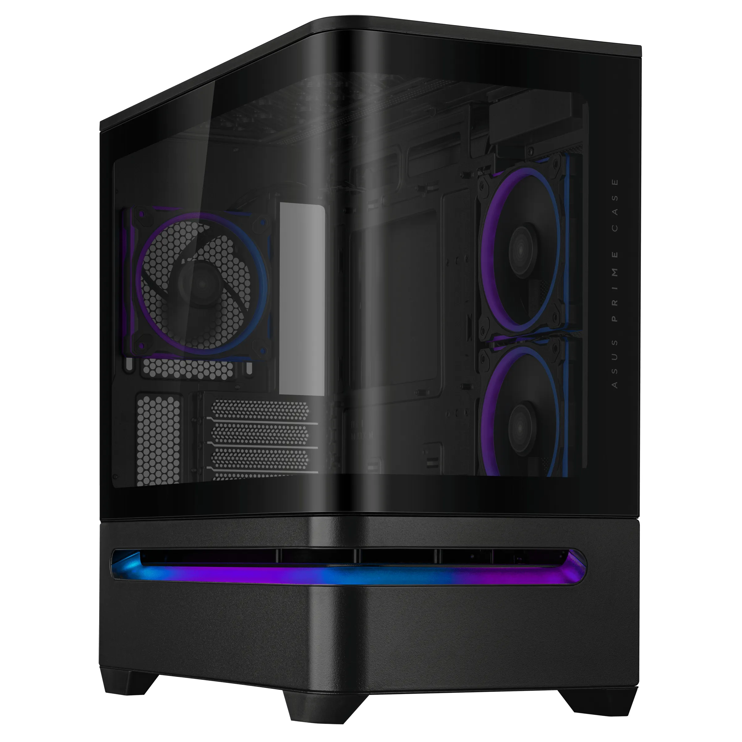 Asus Prime AP202 ARGB -miditornikotelo ikkunalla, Musta